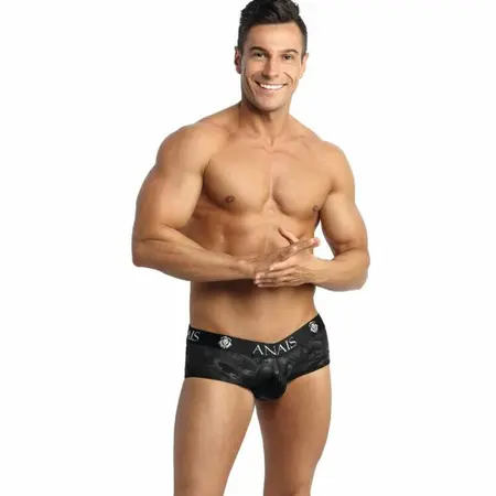 ANAIS MEN Electro Jock Bikini S Military Print Microfiber Underwear