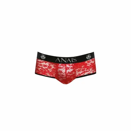 ANAIS MEN Brave Jock Bikini M Red Lace Open Back Comfortable Fit