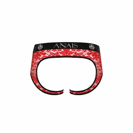 Anais Men Brave Jock Bikini S Red Floral Lace European Design