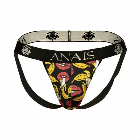 Anais Men Banana Jock Strap L - Playful Lycra Underwear Bold Cut