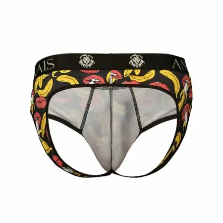 Anais Men Banana Jock Bikini S - Igrive Likra Gaćice, Print Banana