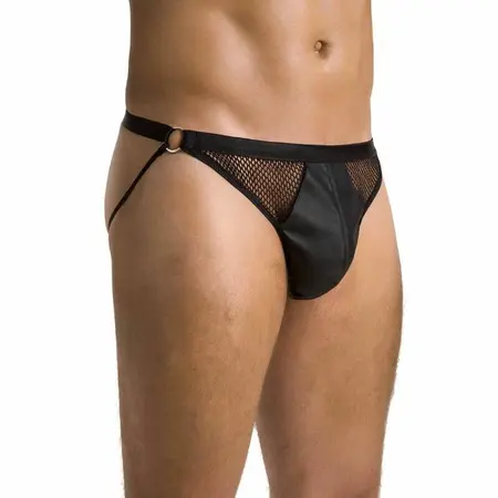 Passion Luke Open Slip L/XL Crni - Premium Muški Veš, Proizvedeno u EU