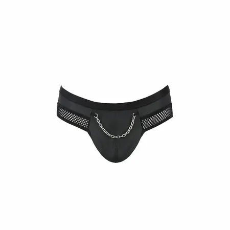Passion 030 Open Slip Crni L/XL - Premium Dekorativni Veš