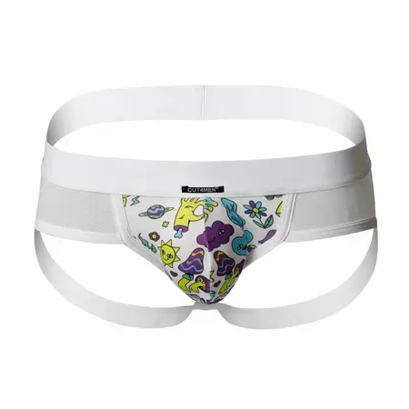 Cut4men Jockstrap Miami XL - Sporty Support, Quick-Dry, Blue