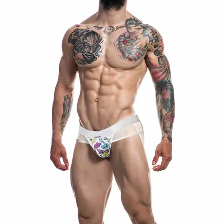 Cut4men Jockstrap Miami XL - Sporty Support, Quick-Dry, Blue