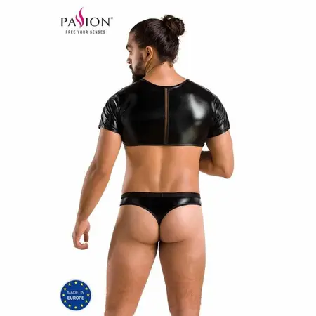 Passion Peter Set Black S/M - Elegant Men's Lingerie, EU Quality