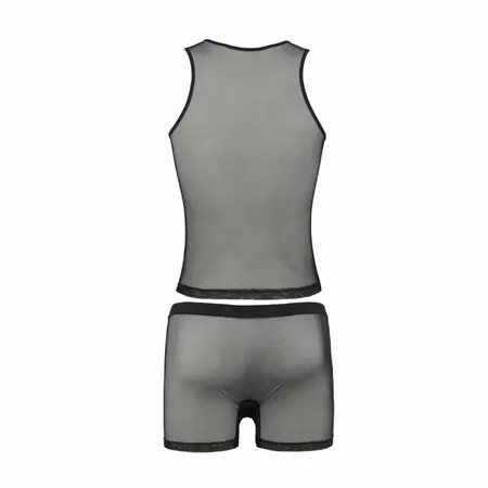Passion Oscar Set Crni S/M - Elegantan Veš sa Oeko-Tex Materijalima