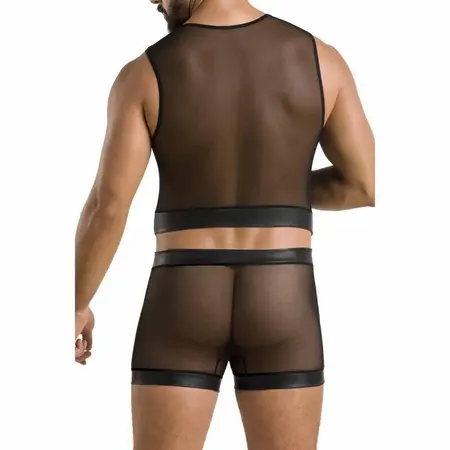Passion William Crni S/M - Elegantan Veš Set, Oeko-Tex, Proizvedeno u EU