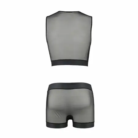 Passion William Crni S/M - Elegantan Veš Set, Oeko-Tex, Proizvedeno u EU