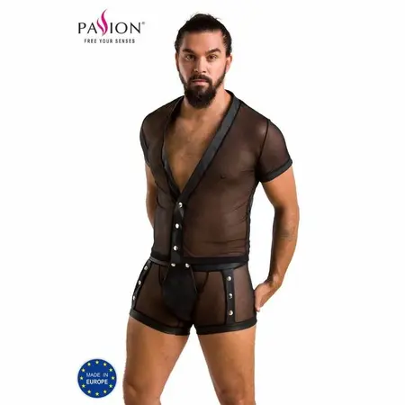Passion Michael Crni L/XL Muški Set - Moderni Poliuretanski Dizajn