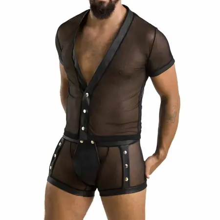 Passion Michael Crni L/XL Muški Set - Moderni Poliuretanski Dizajn