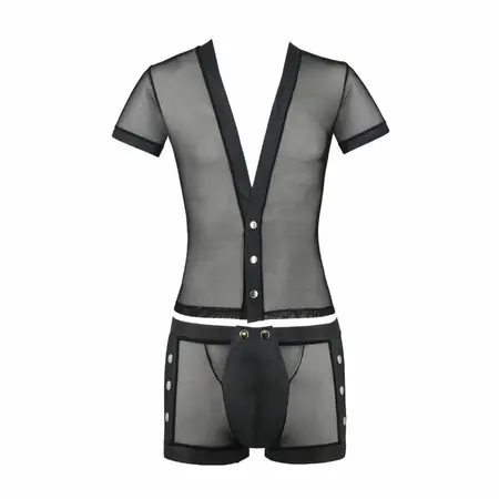 Passion Michael Crni L/XL Muški Set - Moderni Poliuretanski Dizajn