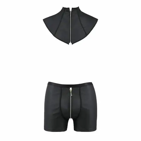 Passion Edward Crni L/XL - Moderni Dvodelni Veš Set, Oeko-Tex