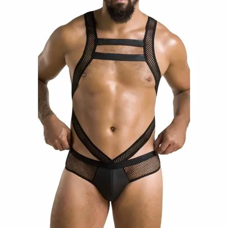 Passion Victor Bodysuit Crni L/XL - Moderni Dizajn, Premium EU Kvalitet