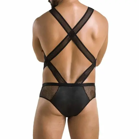 Passion Victor Bodysuit Crni L/XL - Moderni Dizajn, Premium EU Kvalitet