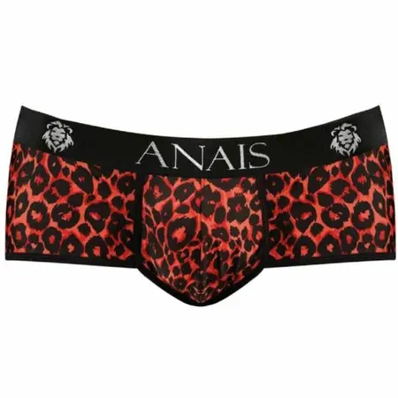Anais Men Tribal Brief XL Crveni Mikrofiber Sportski Kroj Animal Print