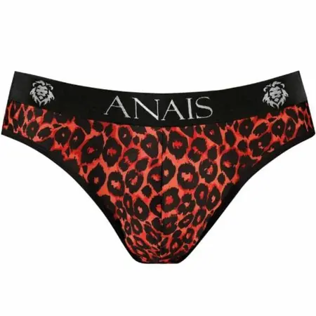 ANAIS MEN Tribal Slip XL Crveni Mikrofiber Animal Print Gaćice