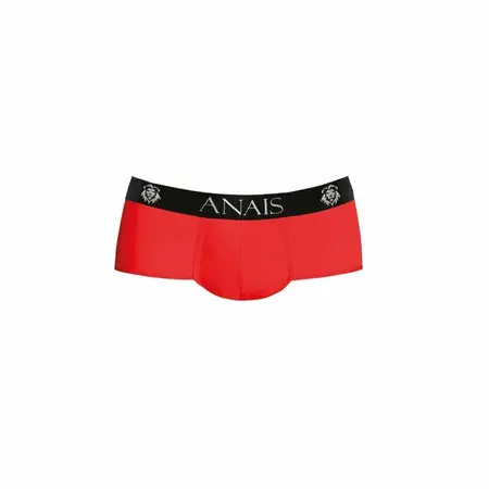ANAIS Men SOUL Brief L - Red Microfiber, Sporty Fit, Black Trim