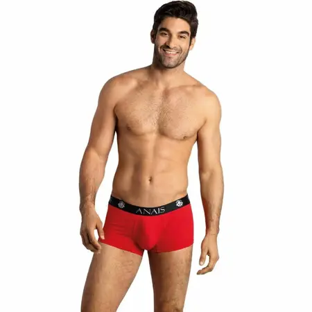 Anais Men SOUL Boxer L - Crveni Mikrofiber, Sportski Kroj, Evropski Kvalitet