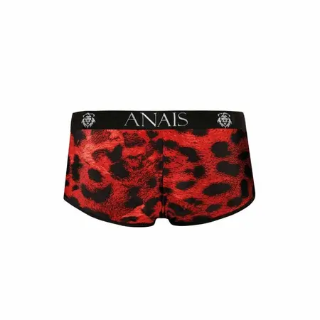 ANAIS MEN Savage Brief L - Red Microfiber, Sporty Animal Print