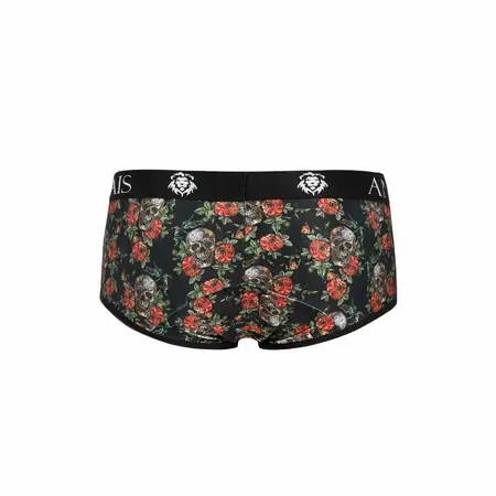 ANAIS MEN Power Brief XL Rose & Skull Print Sporty Cut Underwear