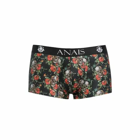 Anais Men Power Boxer S - Sportske Modal Gaćice sa Printom Lobanja i Ruža