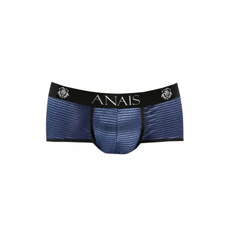 ANAIS MEN NAVAL Brief M - Sporty Navy Blue Mesh with Satin Stripes