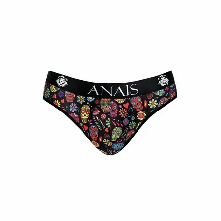 ANAIS MEN Mexico Slip XL - Mekane modal gaćice sa printom cveća i lobanja