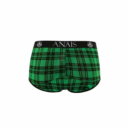 ANAIS MEN Magic Brief M Green-Black Checkered Lycra Underwear
