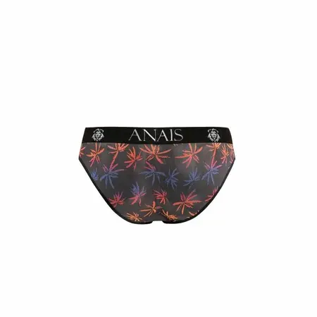 ANAIS MEN CHILL Slip S - Crne til gaćice sa šarenim printom