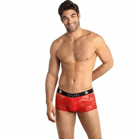 Anais Men Brave Boxer M Red Lace Sporty Fit European Design