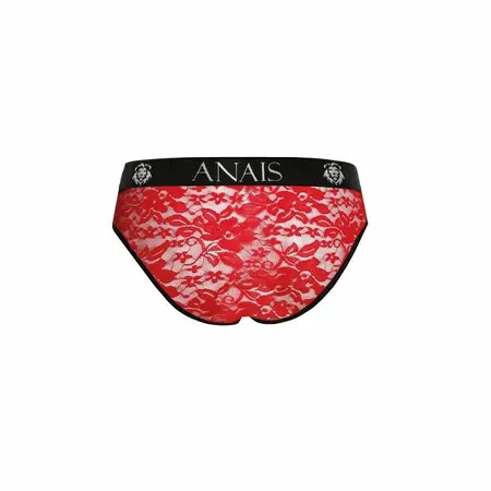 Anais Men Brave Slip S Red Lace Briefs for Men - Comfortable Fit