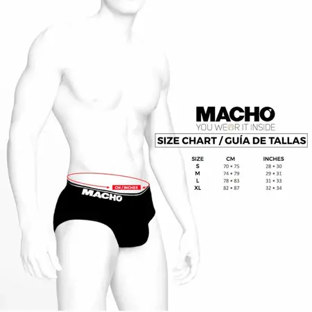 Macho MS24A Brief Dark Yellow Men’s Underwear Lycra M