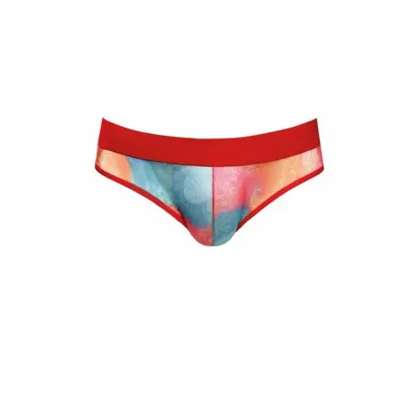 Anais Men Falcon Slip L - Premium Lycra Briefs with Banana Print