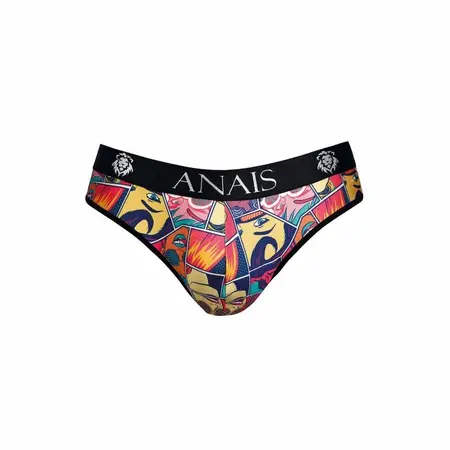ANAIS MEN Comics Briefs M - Colorful Print, Soft Modal, Comfortable Fit