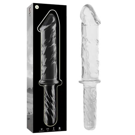 Ibiza Nebula Serija Model 24 Intimni Stakleni Uređaj Prozirni 28.5cm O5cm