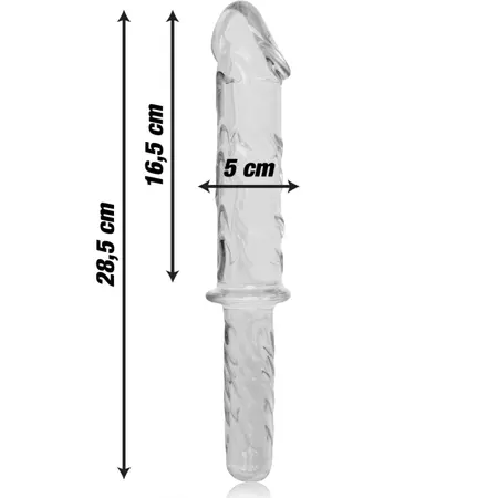 Ibiza Nebula Serija Model 24 Intimni Stakleni Uređaj Prozirni 28.5cm O5cm