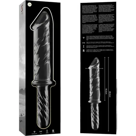 Ibiza Nebula Serija Model 24 Intimni Stakleni Uređaj Prozirni 28.5cm O5cm
