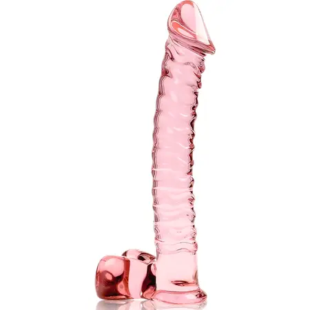 Ibiza Nebula Serija Model 23 Intimni Stakleni Uređaj Pink 21.5cm O4cm