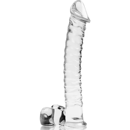 Ibiza Nebula Serija Model 23 Stakleni Intimni Uređaj Prozirni 21.5cm x 4cm