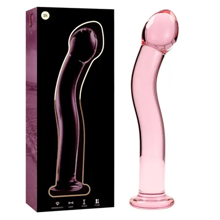 Ibiza Nebula Serija Model 18 Stakleni Intimni Uređaj Pink 18.5cm