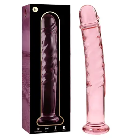 Ibiza Nebula Serija Model 16 Stakleni Intimni Uređaj Pink 18.5cm O3cm