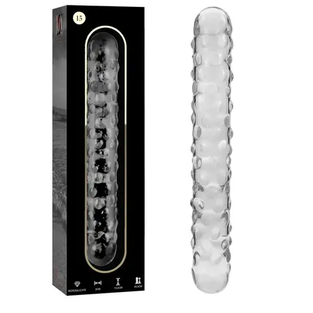 Ibiza Nebula Serija Model 15 Stakleni Intimni Uređaj Prozirni 18.5cm