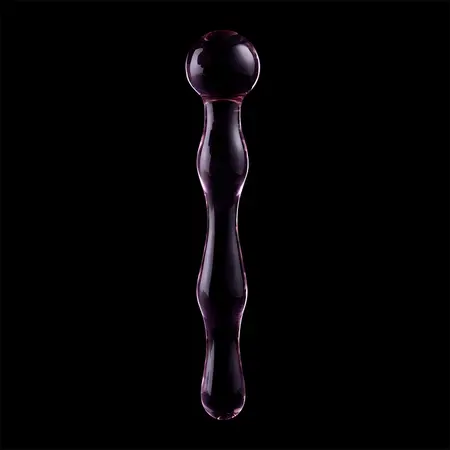 Ibiza Nebula Serija Model 13 Intimna Staklena Mašina Pink 18cm O3.5cm