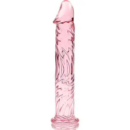 Ibiza Nebula Serija Model 12 Intimni Stakleni Uređaj Pink 17cm O3.5cm