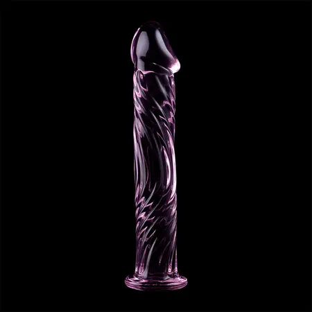 Ibiza Nebula Serija Model 12 Intimni Stakleni Uređaj Pink 17cm O3.5cm