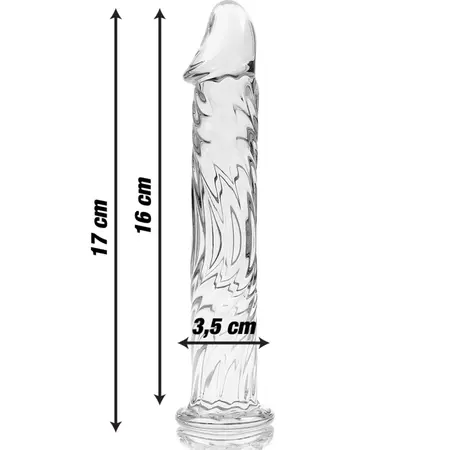 Ibiza Nebula Serija Model 12 Intimni Stakleni Sistem Prozirni 17cm x 3.5cm
