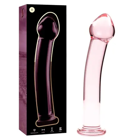 Ibiza Nebula Serija Model 11 Stakleni Intimni Uređaj Pink 16cm O3cm