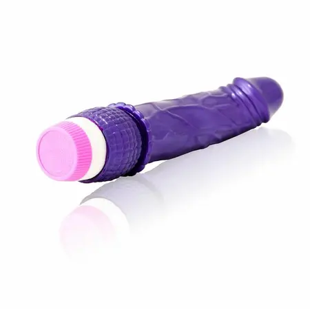 Baile Waves of Pleasure Vibrator 23 cm Purple - Multi-Speed Silicone Model