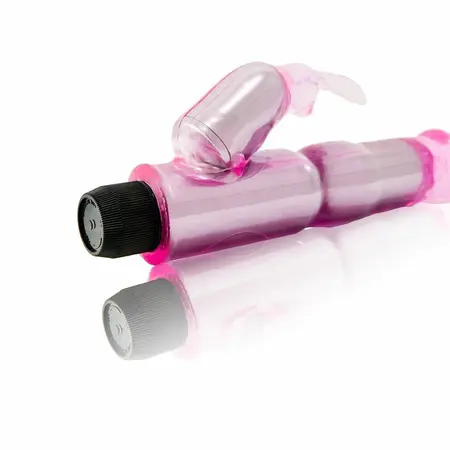 Baile Pink Adjustable Dual Motor Silicone Intimate Massager